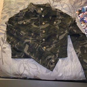 Camo Jean Jacket